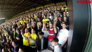 Watford FC Fan Cam  Bournemouth H 2016  The 1881 [upl. by Yewed]