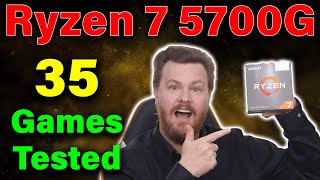 Ryzen 7 5700G — Review — 35 Games Tested — No Graphics Card Required [upl. by Flita10]