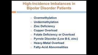 quotAdvanced Nutrient Therapies for Bipolar Disorders with Dr Walshquot  Natural Treatment for Bipolar [upl. by Norvil]