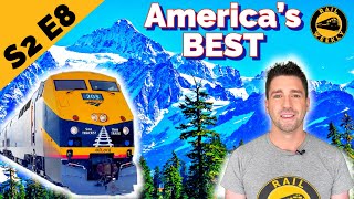 Amtrak’s California Zephyr Americas Most Scenic Train Journey S2 E08 [upl. by Gordy]