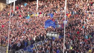 Djurgarden Fans jumping in Derby against AIK Solna 2012 [upl. by Ogeid]