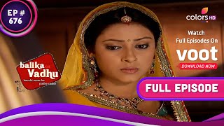 Kalyani Devi ने Anandi को बताई अपनी Expectations  Balika Vadhu  बालिका वधू  Full Episode  Ep676 [upl. by Lhok422]