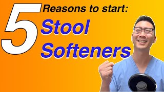 5 reasons to start Stool Softeners [upl. by Reve]