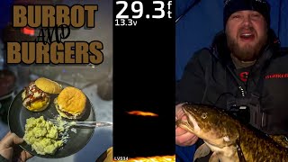 Ice fishing for burbot eelpout in central Minnesota [upl. by Wallas]