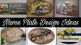 Name Plate Ideas For Home 2022  Enterence Home Design Ideas 2022 [upl. by Giark]