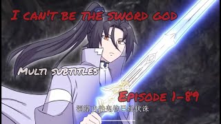 FullI Can’t Be Sword God Episode 189 Multi subtitlesanime chineseanime animation latestanime [upl. by Acemahs]