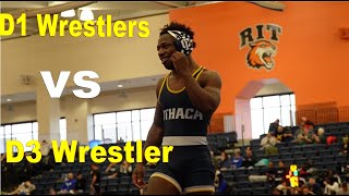 D1 Wrestlers Vs D3 Wrestlers [upl. by Sset]