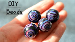 Create stunning polymer clay beads in minutes [upl. by Ellehsat81]