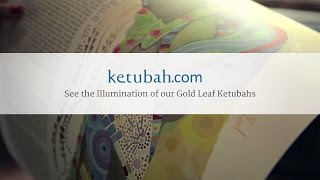 Gold Leaf Collection Ketubahs  Product Video [upl. by Pasquale907]