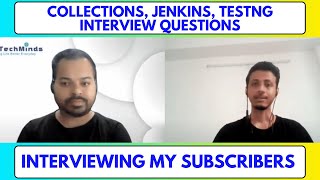 Automation Testing Live Interview for 2 to 4 YOE  Questions on TestNG Collection  Jenkins [upl. by Arimas]