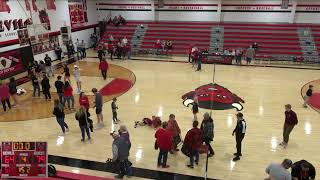 Woodland vs Chaffee Boys Basketball [upl. by Vanderhoek966]