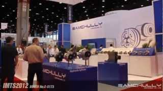 IMTS 2012  Samchully Machinerys Booth [upl. by Htnnek161]