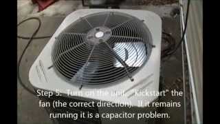 How to fix your AC Outdoor fan not running [upl. by Adnara]