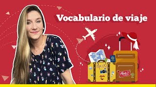 Aprenda a se comunicar durante uma viagem  Vocabulário útil para aeroporto restaurante e hotel [upl. by Martella383]