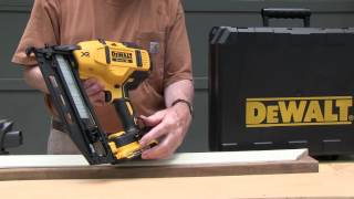 DeWalt 20Volt Max 16 Gauge Finish Nailer DCN660 [upl. by Adamson]