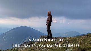 Solo Camping In The Apuseni Mountains Romania  Wild Camping [upl. by Ahens]