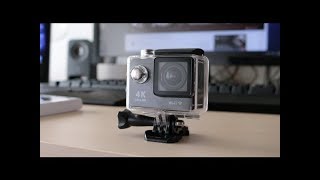 How to use the 4k Action Camera Tutorial [upl. by Whitson]