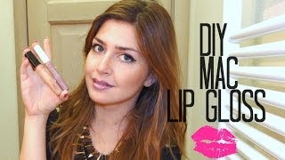 DIY MAC lip gloss Come creare un lucidalabbra mac in casa [upl. by Leventhal]