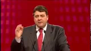 Sigmar Gabriel The FRG is a NGO  Merkel is the CEO  BRD ist OMF mit Geschäftsführerin [upl. by Magnus491]