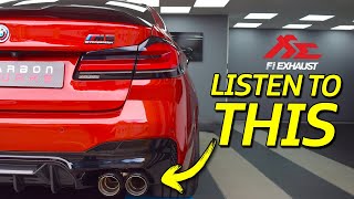 This Is How A BMW M5 F90 LCI SHOULD Sound [upl. by Cooke]