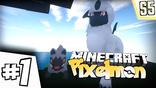 Minecraft Pixelmon  “SPOOPY START”  Minecraft Pokemon Mod Part 1 [upl. by Kanter]