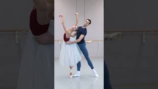 Ballet Giselle ✨ Ensaio dos bailarinos Olga Smirnova e Jacopo Tissi [upl. by Hammel]