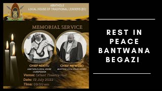 Memorial Service of Chief Ndevu and Chief Mrwebo [upl. by Chapell]