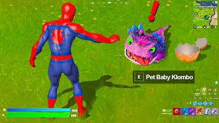 NEW BABY KLOMBO Boss in Fortnite Update [upl. by Ioves224]