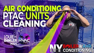 AIR CONDITIONING PTAC UNITS CLEANING AND MAINTENANCE [upl. by Keegan]