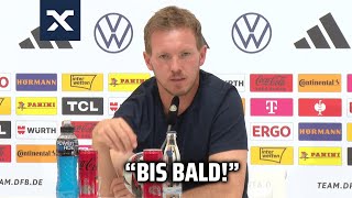 Ende für Gündogan beim DFB Das sagt Nagelsmann 👀🗣️ [upl. by Gelasias]