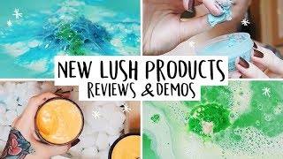 NEW Lush Product Reviews amp Demos ✨ft Jelly Bombs amp Face Masks [upl. by Zadack]