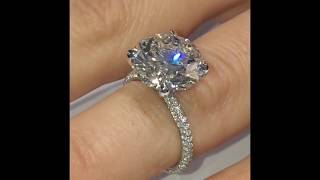 550 ct Round Diamond Engagement Ring [upl. by Heidie665]