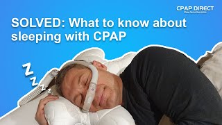 How to sleep with CPAP successfully [upl. by Linnie]