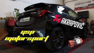 Toyota GR Yaris Akrapovic Exhaust Sound [upl. by Saied466]