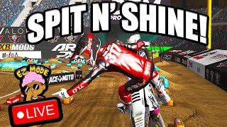 DOING SUPERCROSS DRUNK WHATS NEW  MX BIKES [upl. by Ronda]