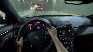 Cadillac 2012 CTS V Series Coupe  POV 4K Drive test [upl. by Yrrag]