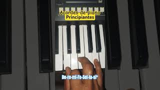 Acordes de piano para principiantes [upl. by Hteboj818]