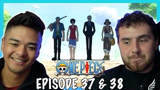 THE WALK  NAMI GETS LUFFYS HAT  One Piece Episode 37  38 REACTION  REVIEW [upl. by Hime]