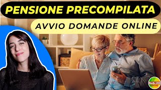 Pensione di vecchiaia 💻 avvio sperimentazione domande online [upl. by Dolphin]