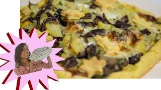 Torta Salata con i Funghi  Le Ricette di Alice [upl. by Ivett]