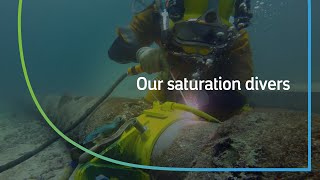 How Our Saturation Divers Help Us Face Offshore Challenges  Our People [upl. by Noramac]