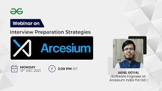 Arcesium India Interview Preparation Strategies [upl. by Susann]