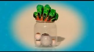 Halloween Special  Mister Maker  Gruesome Jar Make [upl. by Wallach272]