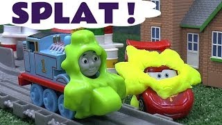 Thomas And Friends Take N Play Spills amp Thrills Toy Train Racing [upl. by Viridi]