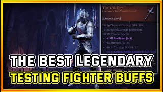 The Legendary Longsword is Amazing Fighter Buff Testing in Dungeonborne [upl. by Liakim]