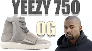 Yeezy 750 quotOGquot  Review amp On Feet Look [upl. by Horacio638]