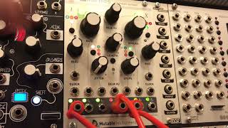 Mutable Instruments Marbles sequencing Rings [upl. by Ronn282]