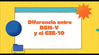 Manuales diagnósticos DSM5 Y CIE10 [upl. by Riay778]