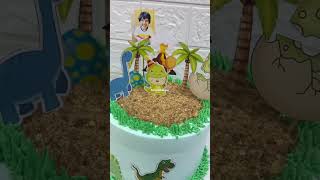 Dinosaur Cake trending like cakedecorating subscribe cake youtube youtubeshorts fyp fypシ゚ [upl. by Aikym682]