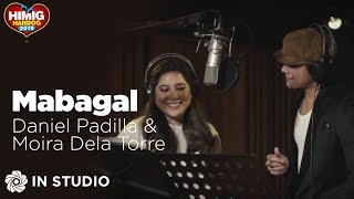 Daniel Padilla amp Moira Dela Torre  Mabagal  Himig Handog 2019 In Studio [upl. by Moran688]